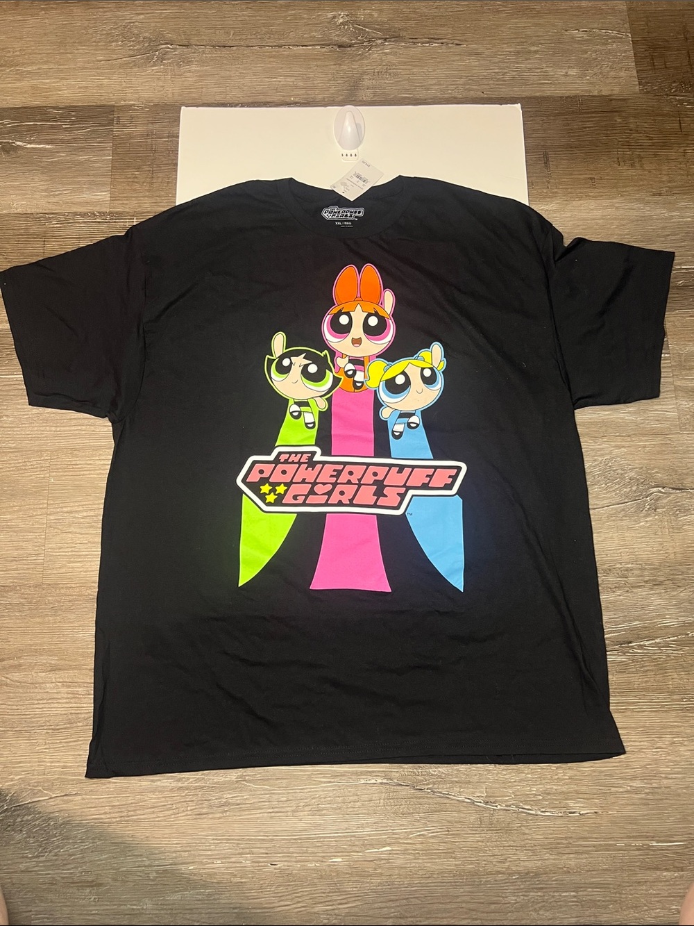 The Powerpuff Girls Black Graphic Tee for Kids